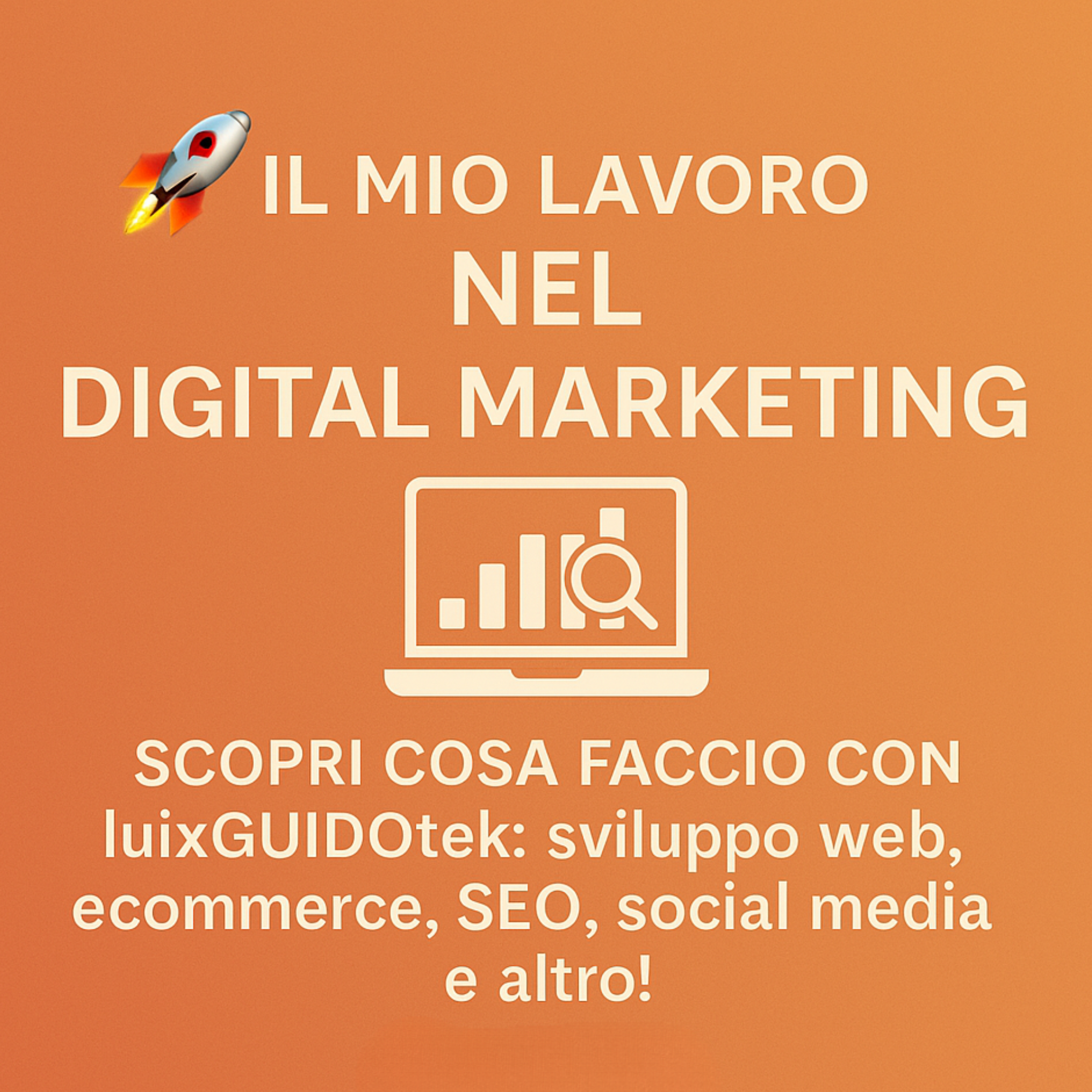 💻 Cosa fa luixGUIDOtek: servizi digitali professionali per chi vuole crescere online